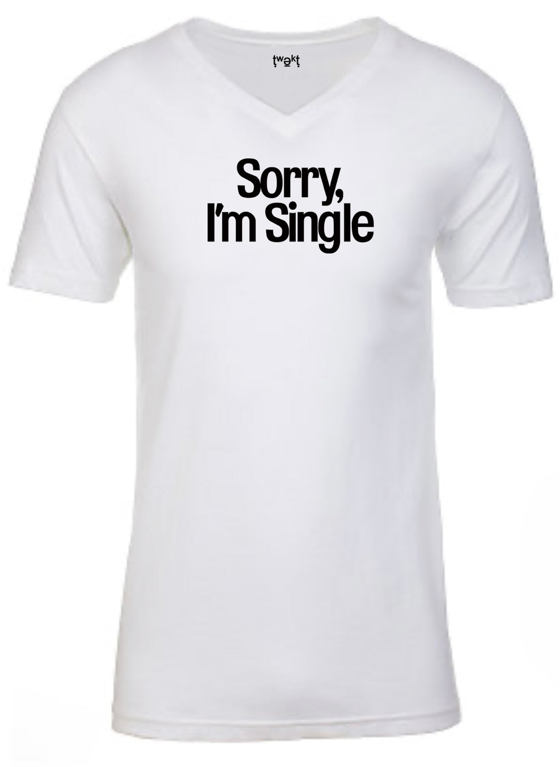 Sorry Single Men V-neck