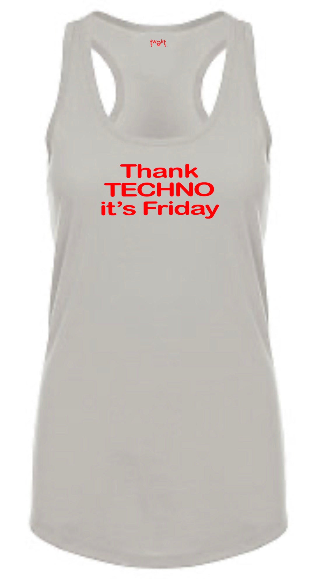 Thank Techno Women Racerback