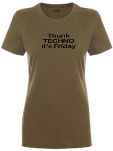 Thank Techno Women T-shirt