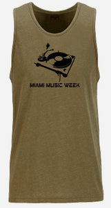 Miami Music Week Turntable Men Tank Top