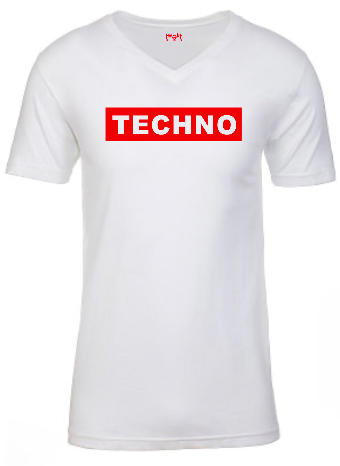 Techno Badge Men V-neck