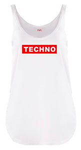 Techno Badge Women Festival Tank