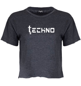 Techno Women Crop T-shirt